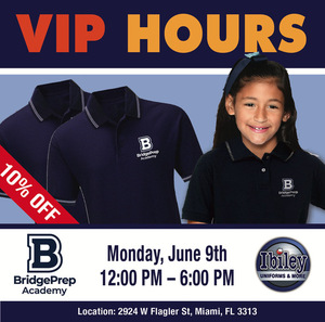 SAVE THE DATE PRIVATE UNIFORM SALE